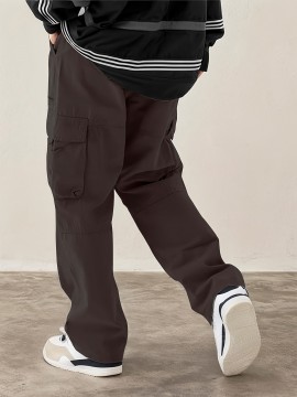 [Customer Favorite] Men's Stylish Drawstring Cargo Pants with Multiple Pockets - Comfortable, Casual Wear for Hiking & Outdoor Activities